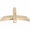 Ekena Millwork Bellingham Rough Sawn Timber Gable Bracket, Douglas Fir, 36"W x 23"H x 4"D x 4"F, 15/12 Pitch GBW036X23X0404BEL00RDF - alternate 4